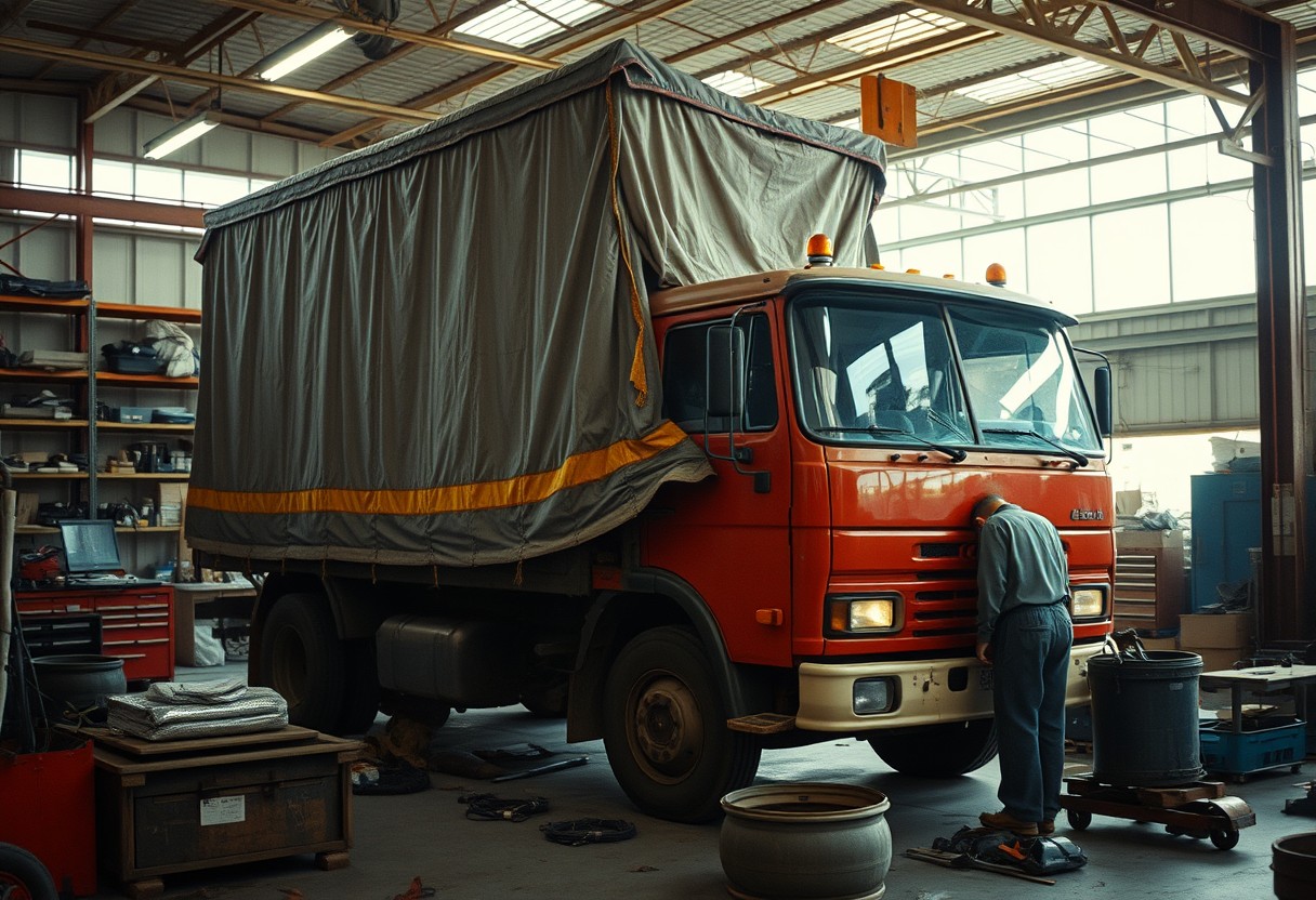 Efficient Curtain Side Damage Repair in Takanini: Swift Solutions for Truckers