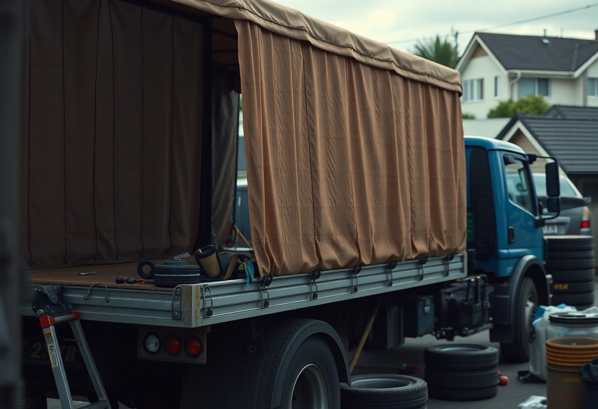 What Are The Benefits Of On Site Truck Curtain Side Repairs In South Auckland Suburbs?