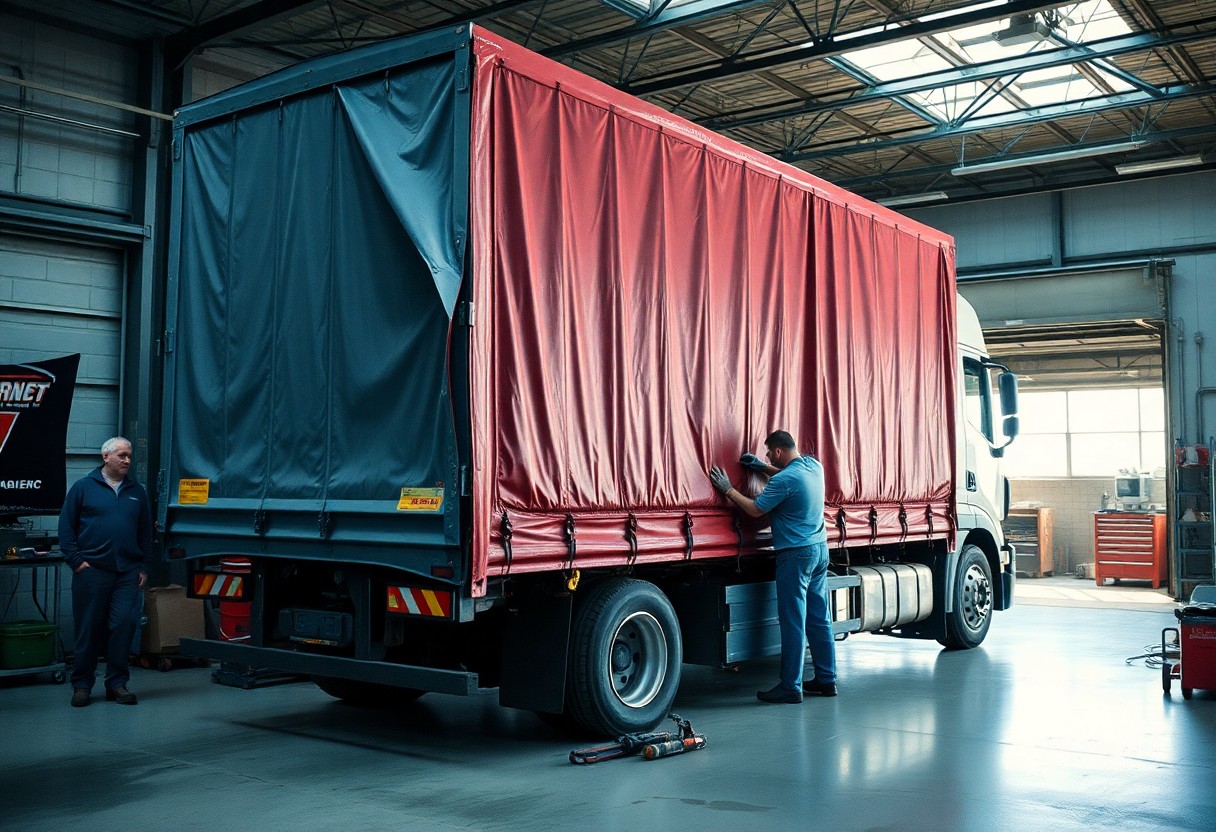 Why Choose On-Site Truck Curtain Side Repairs Over DIY Solutions?