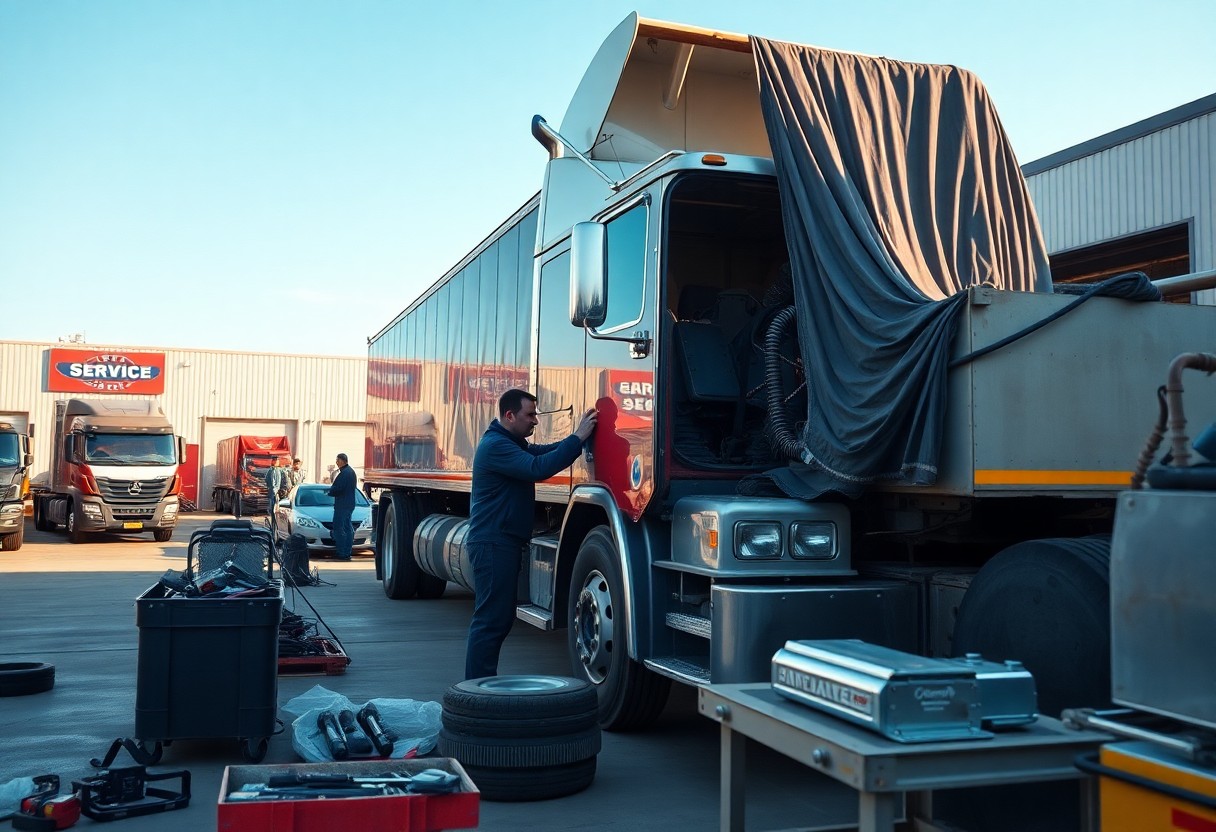 How Can Onsite Truck Curtainside Repairs Save Your Business Time And Money?