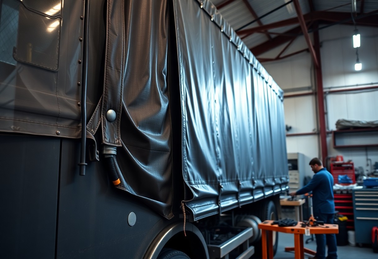 What Should You Know About Onsite Truck Curtain Side Repairs In Puhinui?