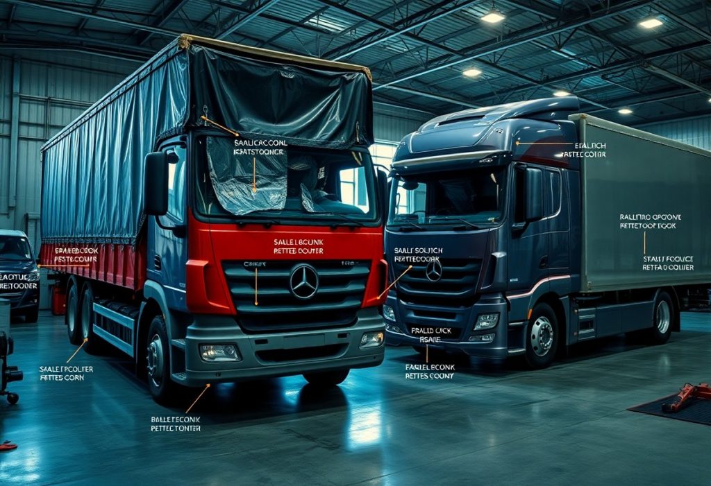 Rigid Truck Curtainside Repairs vs Articulated Vehicle Solution Options ...