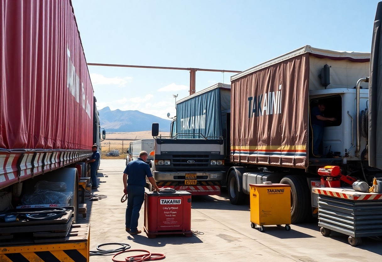 How Can Takanini Businesses Thrive With Onsite Truck Curtain Side Repairs?