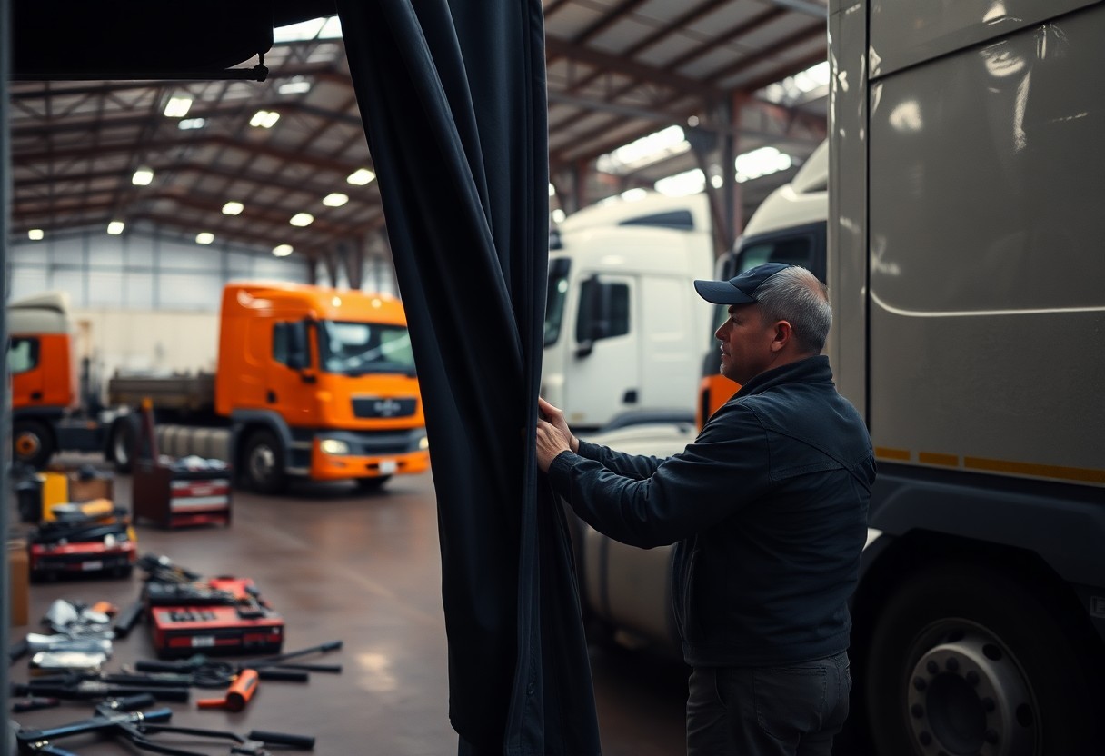How Do Onsite Truck Curtain Side Repairs Keep Manukau Fleets Moving?