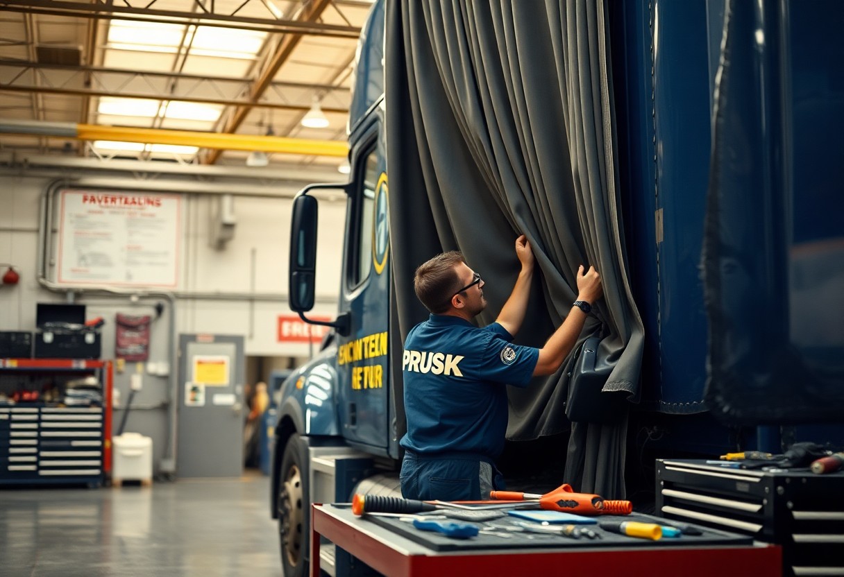 Why Choose Onsite Truck Curtain Side Repairs In Albany?