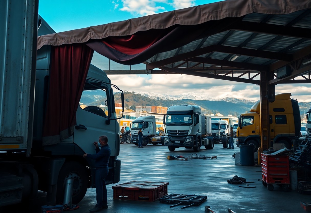 What Problems Do Onsite Truck Curtain Side Repairs Solve In Papatoetoe?