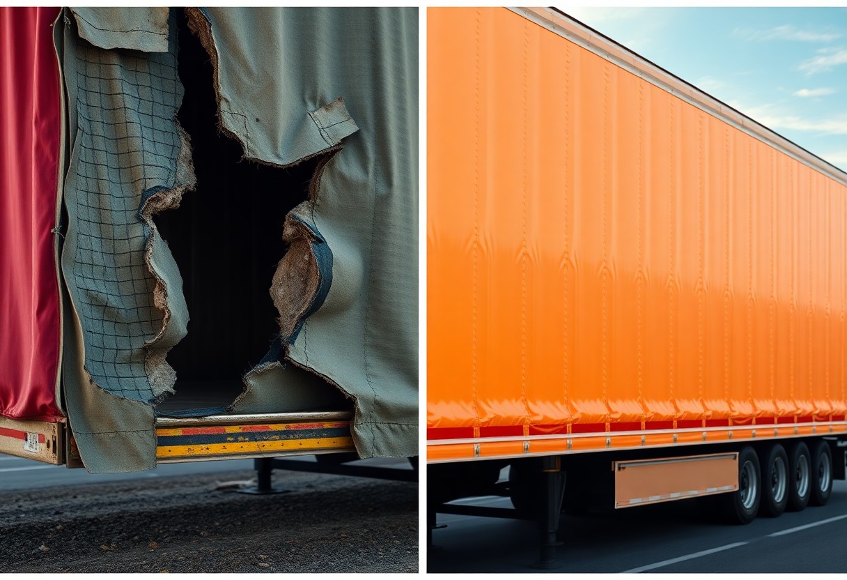 Most Damaged Curtainside Ever Fixed – Incredible Before/After